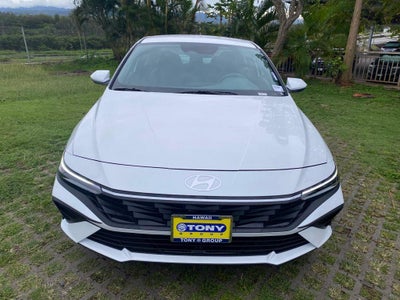 2026 Hyundai Elantra Hybrid Blue