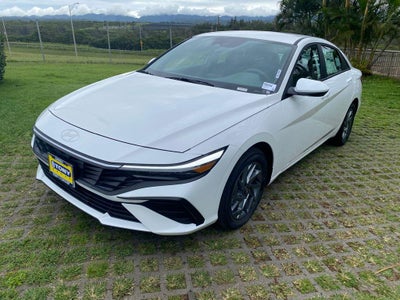 2026 Hyundai Elantra Hybrid Blue