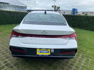 2026 Hyundai Elantra Hybrid Blue