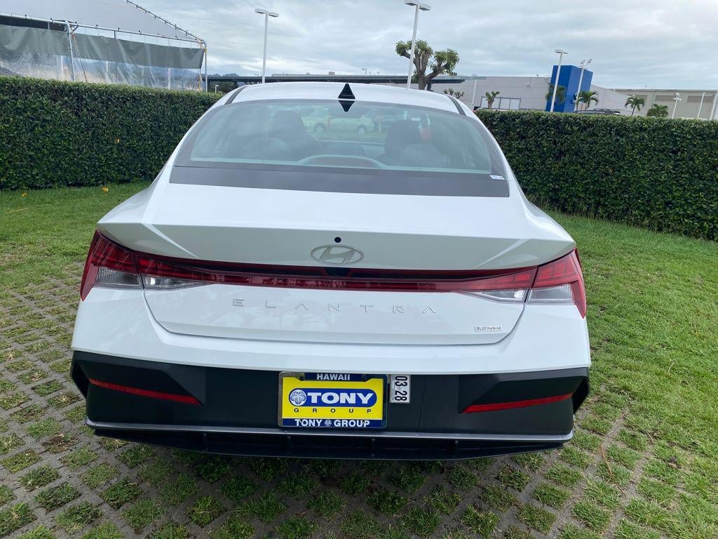 2026 Hyundai Elantra Hybrid Blue