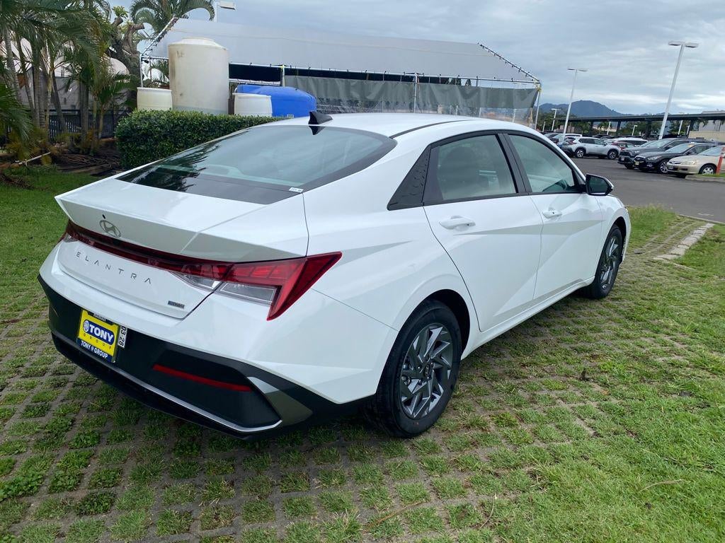 2026 Hyundai Elantra Hybrid Blue