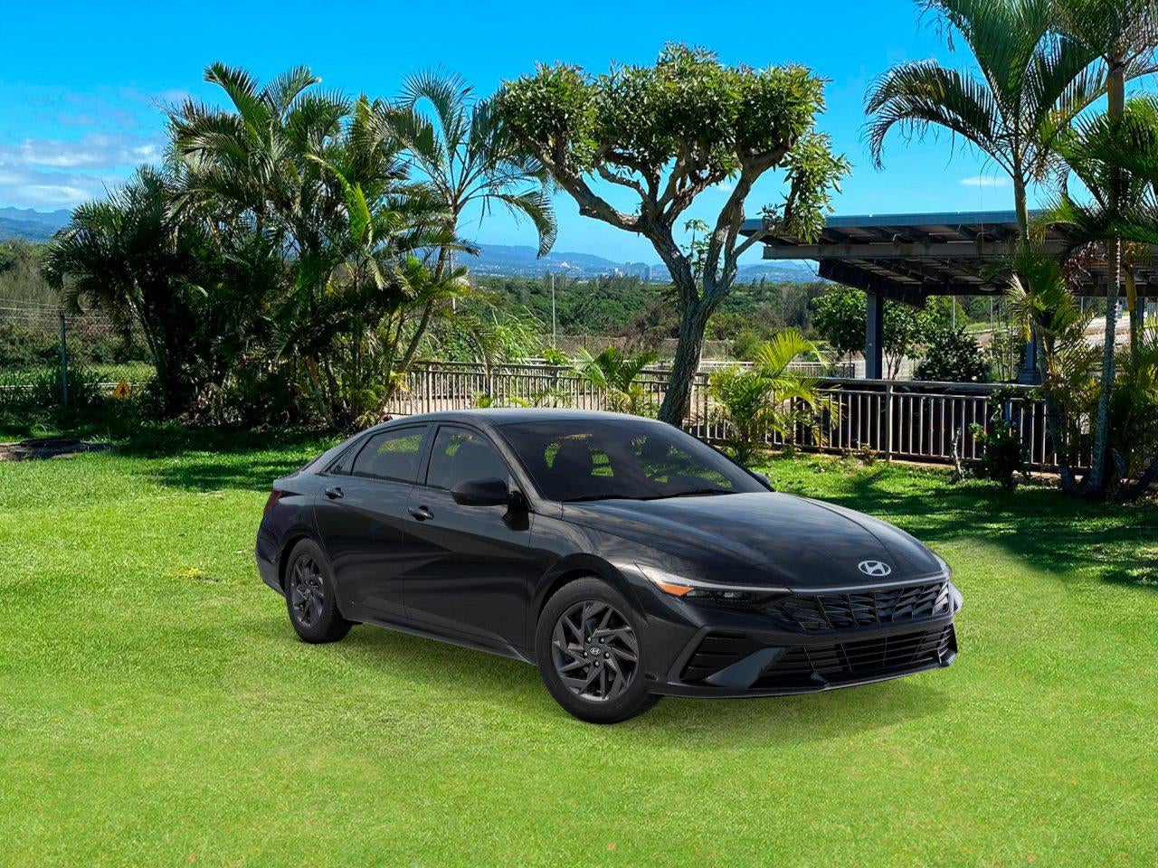2026 Hyundai Elantra Hybrid Blue