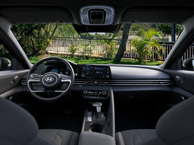 2026 Hyundai Elantra Hybrid Blue