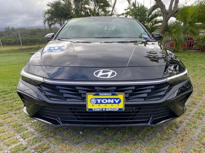 2026 Hyundai Elantra Hybrid Blue