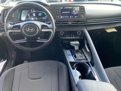 2026 Hyundai Elantra Hybrid Blue