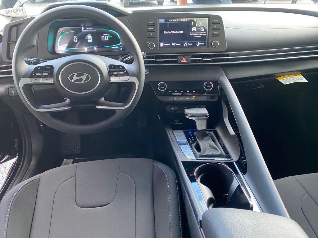 2026 Hyundai Elantra Hybrid Blue