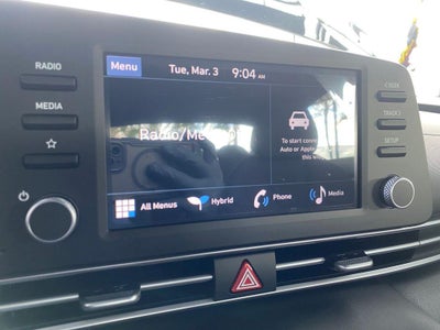 2026 Hyundai Elantra Hybrid Blue