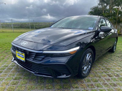 2026 Hyundai Elantra Hybrid Blue