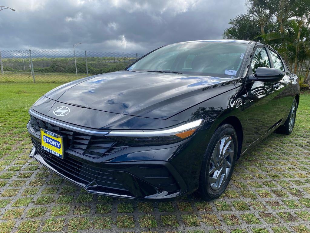 2026 Hyundai Elantra Hybrid Blue