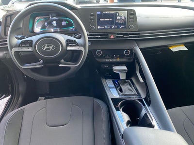 2026 Hyundai Elantra Hybrid Blue