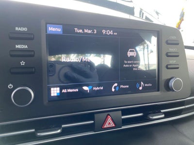 2026 Hyundai Elantra Hybrid Blue