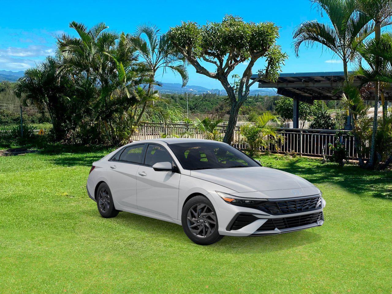2026 Hyundai Elantra Hybrid Blue