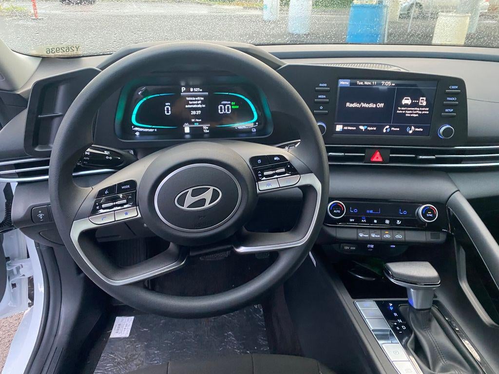 2026 Hyundai Elantra Hybrid Blue