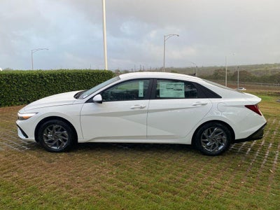 2026 Hyundai Elantra Hybrid Blue