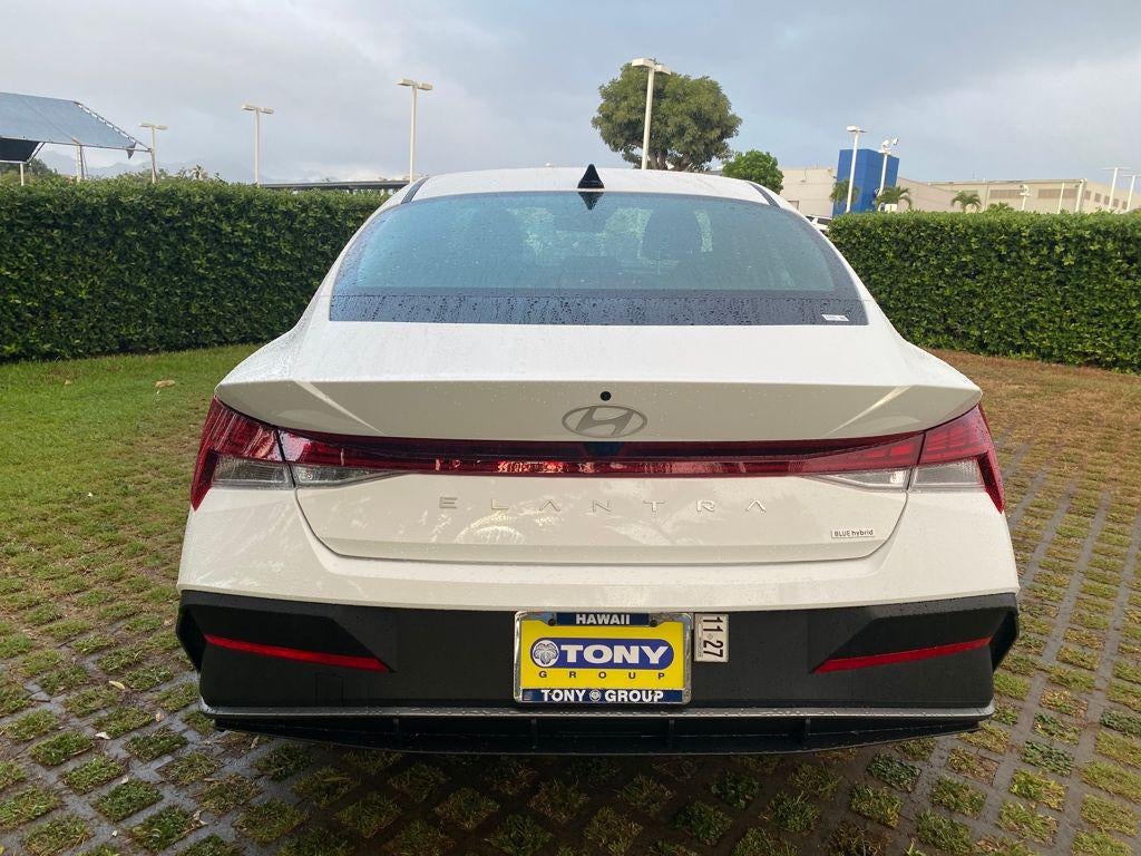 2026 Hyundai Elantra Hybrid Blue