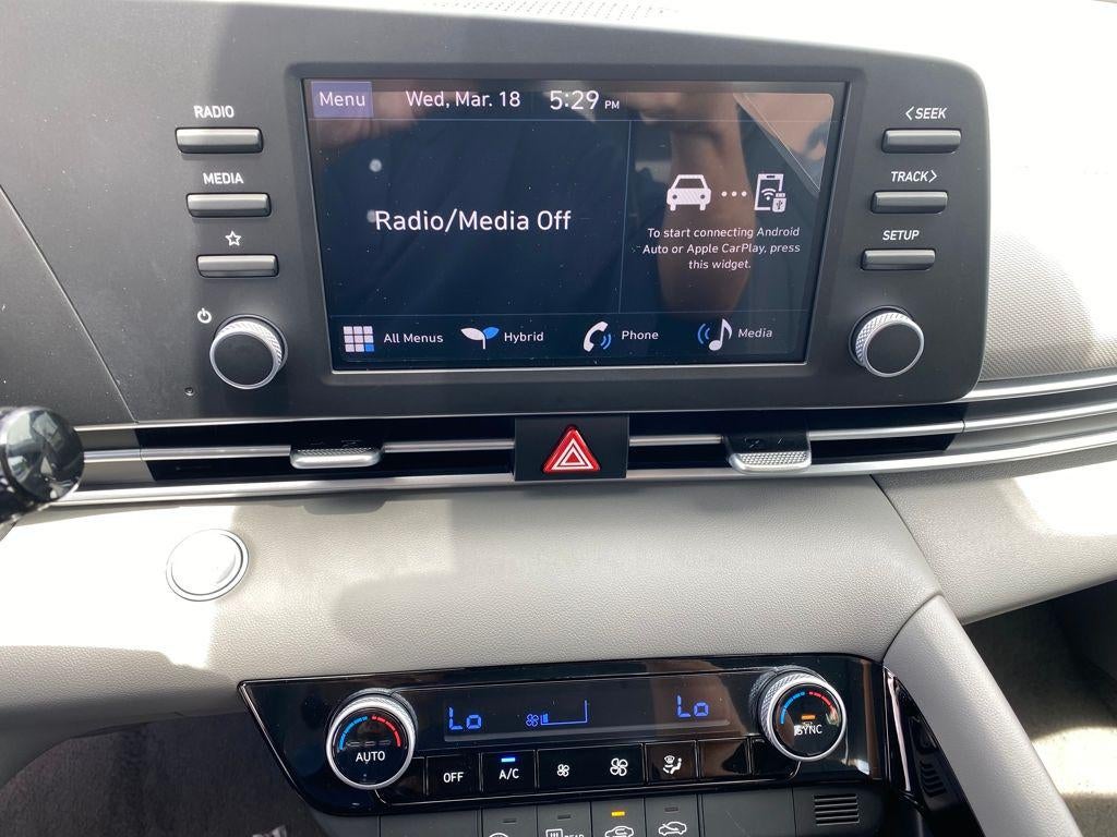 2026 Hyundai Elantra Hybrid Blue