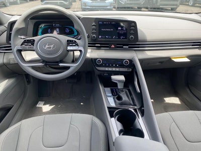 2026 Hyundai Elantra Hybrid Blue