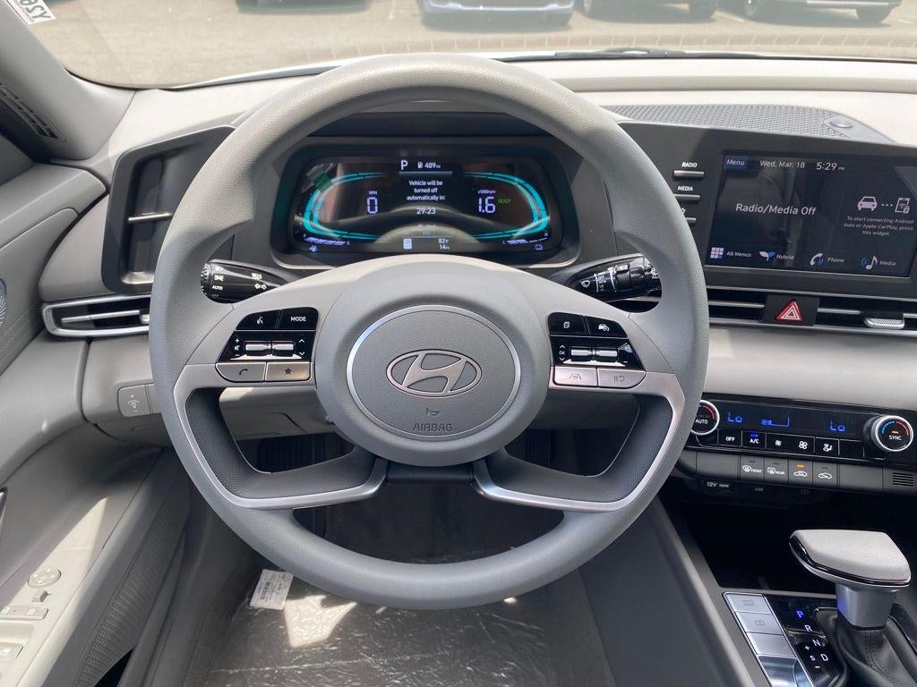 2026 Hyundai Elantra Hybrid Blue