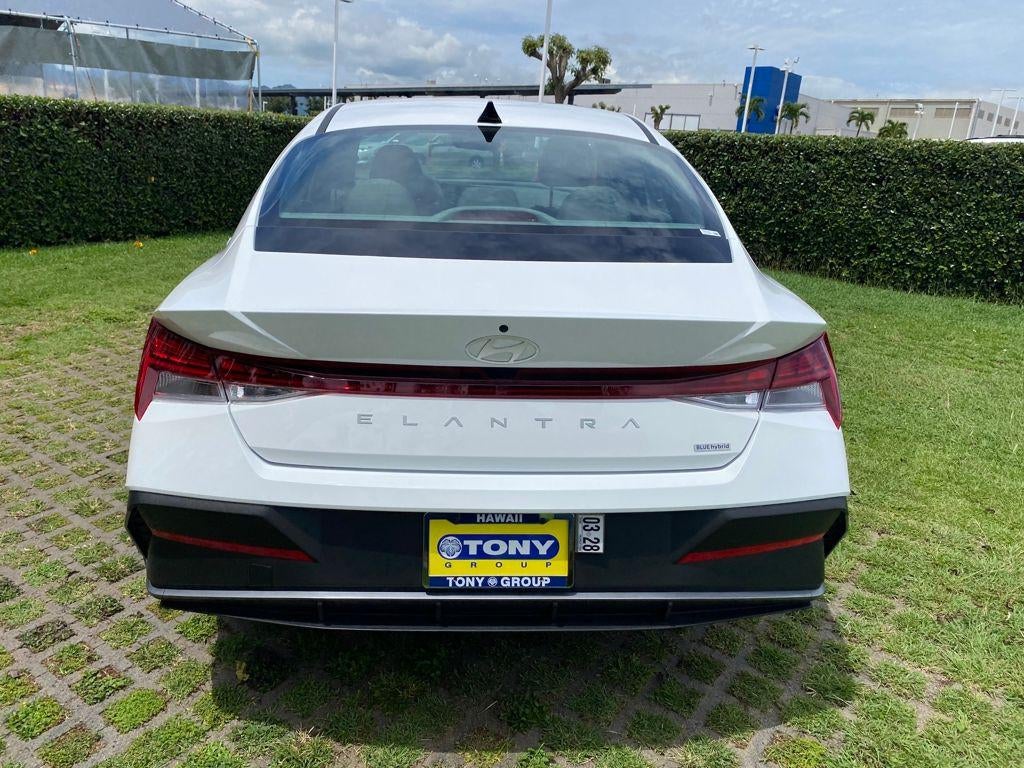 2026 Hyundai Elantra Hybrid Blue