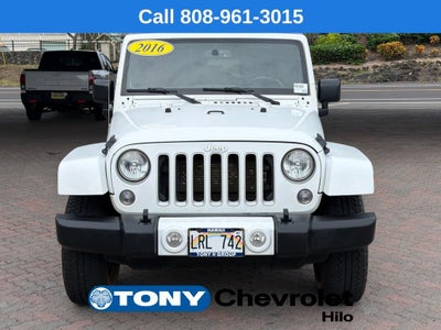2016 Jeep Wrangler Unlimited Sahara