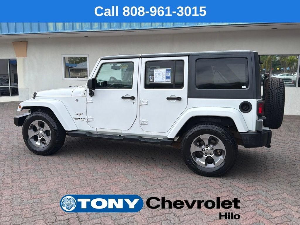 2016 Jeep Wrangler Unlimited Sahara