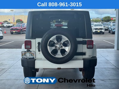 2016 Jeep Wrangler Unlimited Sahara