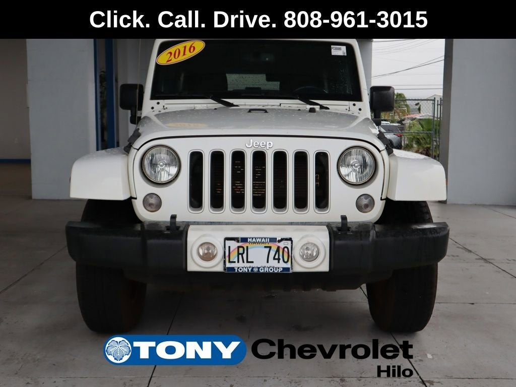 2016 Jeep Wrangler Unlimited Sahara