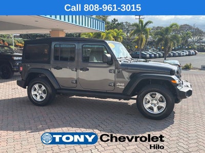 2019 Jeep Wrangler Unlimited Sport S