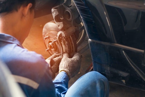Brake inspection service at Tony Auto Group